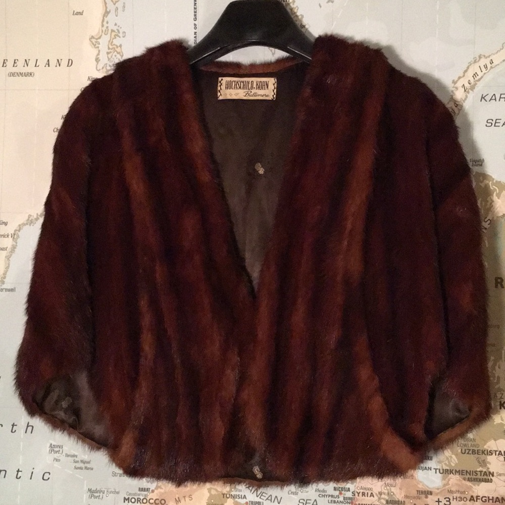 Fur shawl
